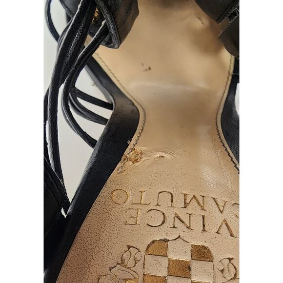 Vince Camuto VC-Kalare Caged Stiletto Heel Pumps Color Black Size 8M - Picture 11 of 12